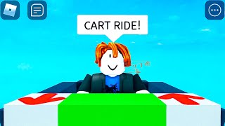 ROBLOX Cart Ride Funny Moments TROLL [upl. by Notyal600]