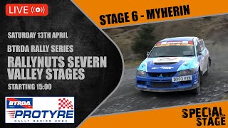 LIVE Rallynuts Severn Valley Stages 2024  Stage 6  Protyre BTRDA Rally Series [upl. by Redle753]