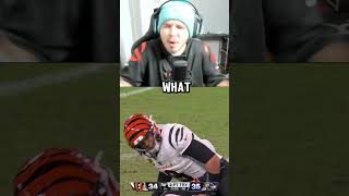 Reaction To Bengals 2pt Conversion Ending nfl nfltrending nflviral nflfootball bengals ravens [upl. by Adna610]