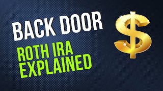 How To Use A Backdoor Roth Ira  Explained In 2 Minutes [upl. by Enirehs]