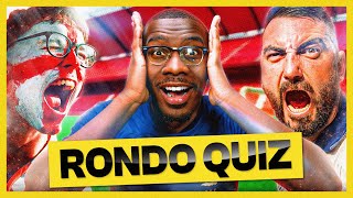 26 QUESTIONS RONDO FOOTBALL QUIZ This is a shambles 😭 [upl. by Ahseek]