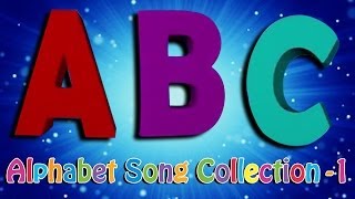 ABC Alphabet Songs for Children  3D ABCD Songs Collection  Volume 1 [upl. by Gnaig]