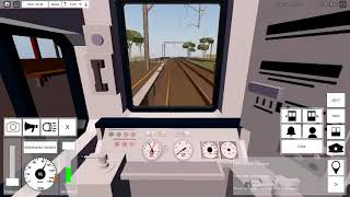 Roblox Trainways Northern Line Limited Express Eppingsworth to Charing Cross [upl. by Eniamej]