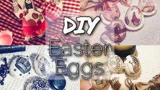 Декорации за великденски яйца  DIY Easter Eggs Decorations [upl. by Sitoiyanap]