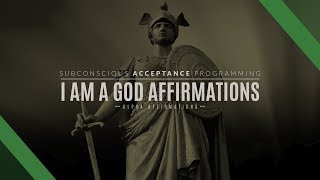 I Am A God Affirmations  Higher Self Affirmations  Godlike Empowerment  Hemisync Binaural Beats [upl. by Duleba]