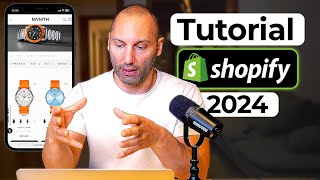 Cómo Crear una Tienda Online con Shopify  de Principiante a Experto en un Vídeo [upl. by Sidoeht125]