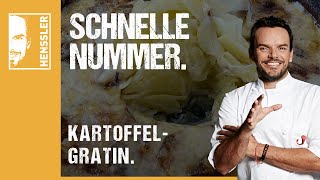 Schnelles KartoffelgratinRezept von Steffen Henssler [upl. by Riegel]