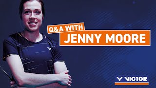 QampA with Jenny Moore from Badminton Insight  INTERVIEW by Greg BadmintonInsight [upl. by Nirrep]