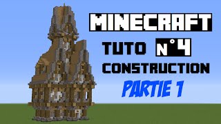 MINECRAFT  Comment construire une grande maison médiévale  12  Tutoriel de Construction n°4 [upl. by Lattonia598]