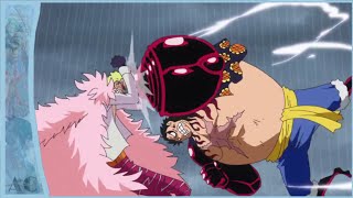 Gear4 Luffy punched Doflamingo using kong gun scene  Luffy Vs Doflamingo  One Piece [upl. by Aliber]