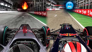 LA INEXPLICABLE EVOLUCIÓN DE LA ILUMINACIÓN NOCTURNA EN LOS JUEGOS DE F1 DE CODEMASTERS [upl. by Tiras]