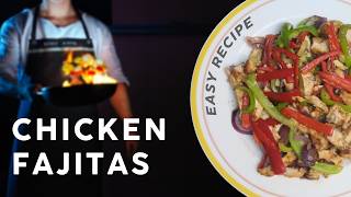 How to Repare CHICKEN FAJITAS at Home  Simple Recipe [upl. by Idoux]