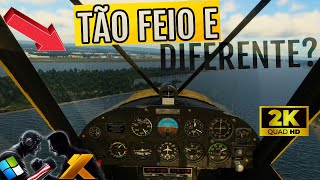 1a vez no XPlane  voo rasante [upl. by Rabjohn178]