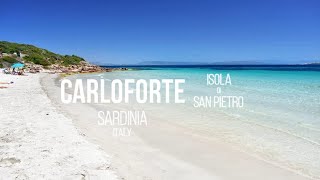 Un Weekend a Carloforte spiagge e centro storico  Isola di San Pietro  Sardegna Italy [upl. by Gemoets671]