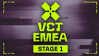 VCT EMEA Stage 1 2024  BBL vs FUT W5D3 [upl. by Aenad]