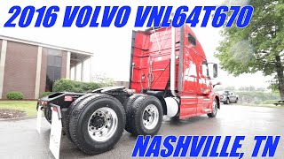 2016 Volvo VNL64T670  UNDER 316k MILES [upl. by Drarehs959]