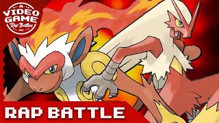 Blaziken vs Infernape  Pokemon Rap Battle [upl. by Apollus]