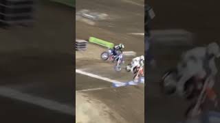 DANGER BOY DEEGAN CRASH 2023 A2 SUPERCROSS FUTURE [upl. by Beichner729]