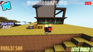 WONDERCRAFT SMP LIVE  SURVIVAL SMP  247  JAVA  PEMCPE SMP minecraftserver ROAD TO 100 SUB [upl. by Goren]