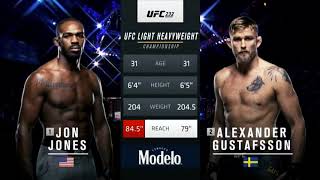 UFC 232  Jon Jones vs Alexander Gustafsson 2  Full Fight Highlights [upl. by Airamat]