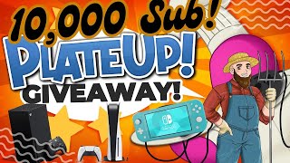 WINNER WINNER PlateUp 10000 Subscriber Game Key Giveaway [upl. by Orlanta]