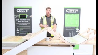 Cure It Masterclass  Forming a Pitched Roof to Flat Roof and Valley Detail with Pipe Inlet [upl. by Steck]