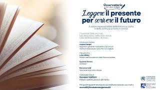 Leggere il presente per scrivere il futuro [upl. by Vidda]