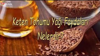 Keten Tohumu Yağı Faydaları Nelerdir [upl. by Ku684]