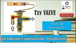 types of expansion valve in refrigeration system [upl. by Filahk]