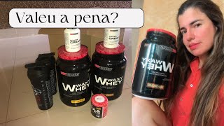 Abrindo comprinhas da SHOPEE  Kit Suplementos WHEY PROTEIN [upl. by Namref]