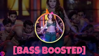 aaj ki raat bass boosted stree 2  tamannaah bhatia  sachinjigar  madhubanti  divya [upl. by Ydolem]