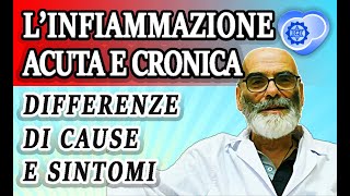 LInfiammazione o Flogosi Acuta e Cronica  Differenze di Cause e Sintomi [upl. by Eemiaj104]