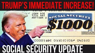 TRUMPS NEW SOCIAL SECURITY BENEFITS BOOST SSA SSI SSDI Payments  Social Security Update [upl. by Aviv293]