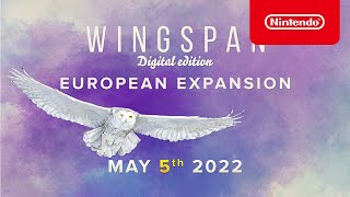 Wingspan European Expansion  Release Date  Nintendo Switch [upl. by Ativla]