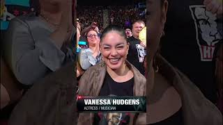 Vanessa Hudgens acknowledges the OTC ☝️🔥 WWERaw [upl. by Odnomor]