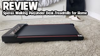 Sperax Walking Pad Under Desk Treadmills reviewgelisa [upl. by Sices]