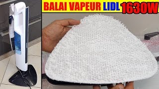 balai vapeur lidl silvercrest sdm 1500 c2 Steam Mop dampfmopp [upl. by Veriee]