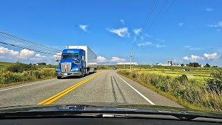 V247 Driving from Masstown NS to Onslow NS Canada Aug 2024 [upl. by Mclaughlin]