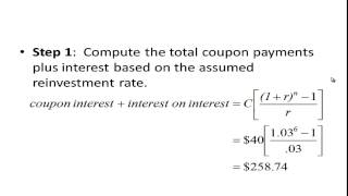 Total Return on a Bond [upl. by Jansson]