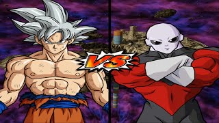 Dual TAS DBZ BT4 Goku MUI Vs Jiren God of Destruction Request Match [upl. by Bazluke]