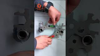 Multifunctional Wrench Bend Angle Leveling Wrench 🛠️ plumbingservices tools plumbing shorts [upl. by Orly]