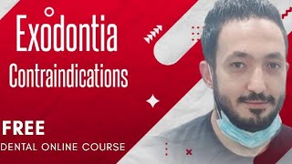 contraindications of extraction  Exodontia 2 one day oral surgery course [upl. by Lilyan]