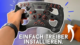 Fanatec Treiber Installieren amp aktualisieren  Einfaches Tutorial 2022 [upl. by Concha]