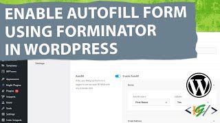 How to Enable Autofill Form Fields for Logged In Users in Forminator WordPress [upl. by Aliwt]