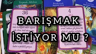 AKLINIZDAKİ KİŞİ BARIŞMAK İSTİYOR MU  tarotfalı aklımdakikişitarot benidüşünüyormu erildişil [upl. by Byrne745]