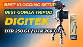 DIGITEK DTR 250 GT Gorilla Mini Tripod  Unboxing amp Review  Best Budget Tripod for Phones amp Cameras [upl. by Abisia]