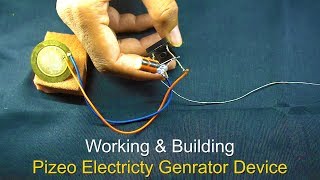 Efficient method or circuit for Piezoelectric Generator [upl. by Corydon]