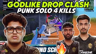 Godlike drop Clash😱Punk solo 4 kills🔥godlike jonathan punk godl bgmi [upl. by Pownall487]