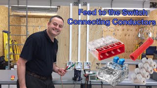 Taking the Feed Supply to the Switch Connections Using Wago InSure Connector Blocks amp Crimps [upl. by Wilfred704]