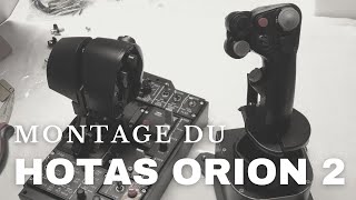 Montage du Winwing Orion 2 HOTAS MAX  throttle FA18 et joystick F16EX [upl. by Namialus]